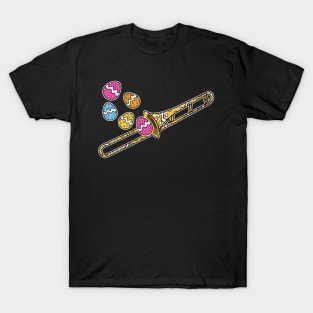 Easter Trombone Trombonist Brass Musician T-Shirt